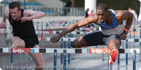 photo sport : athlétisme 110m haies